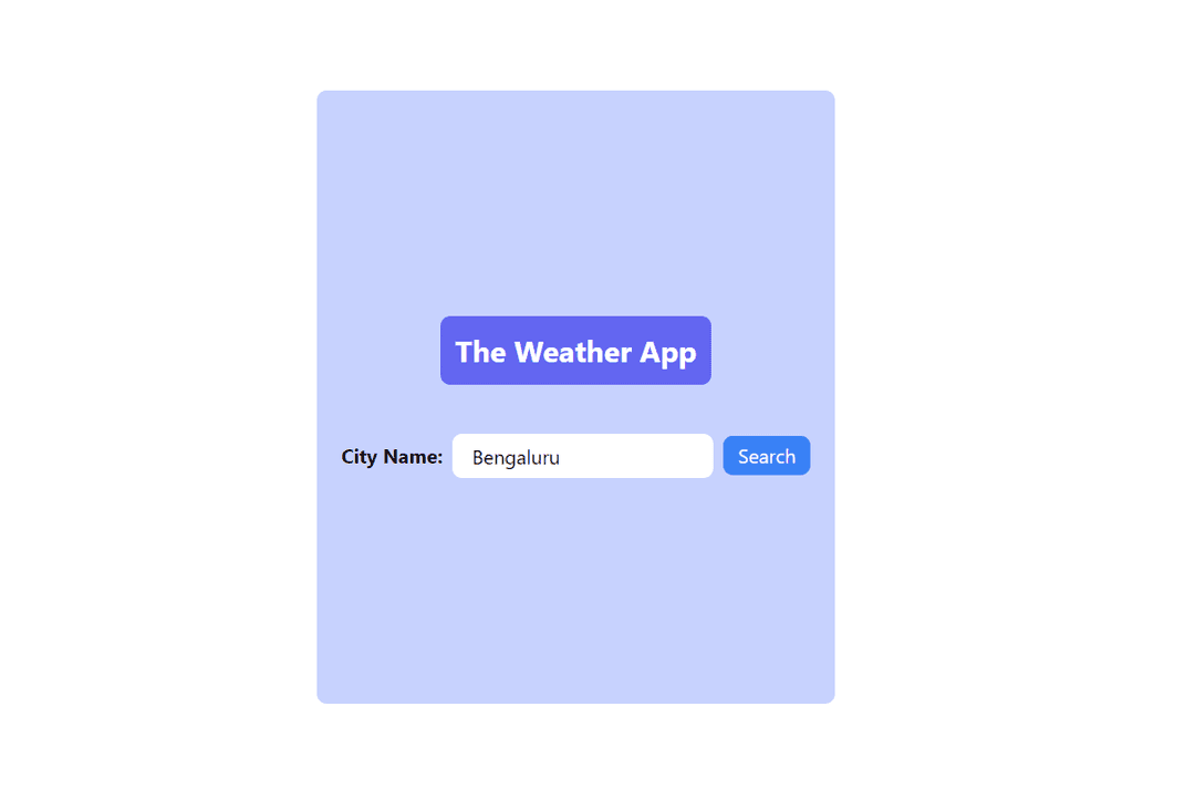 Weather App